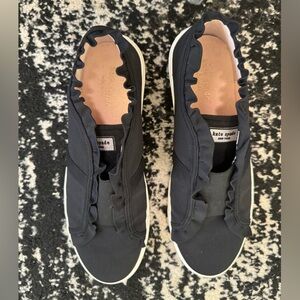 Kate Spade | Black Scallop Sneakers